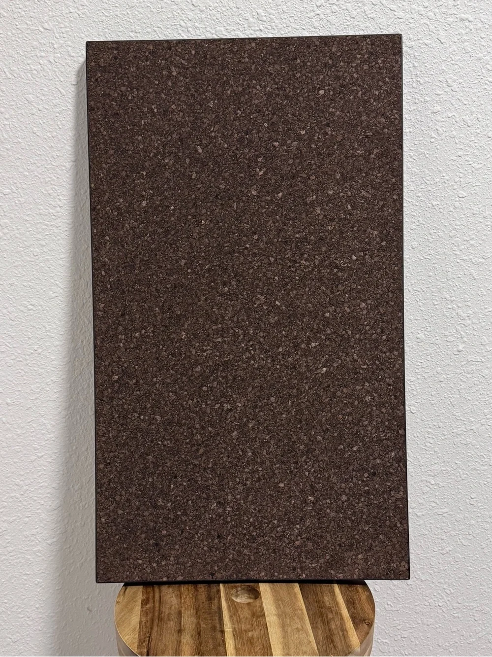 IKEA SVENSÅS Cork Memo Board Dark Brown Wall Organization Modern Decor HTF